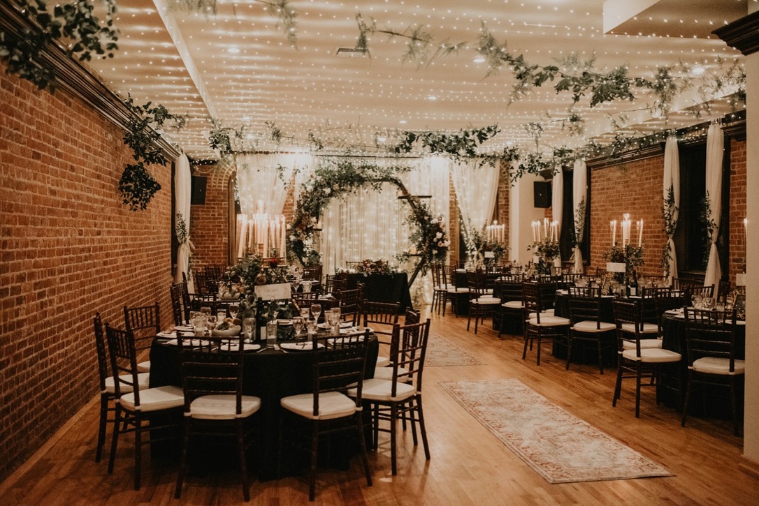 Deity Wedding Venue, Loft style wedding reception in Brooklyn, NY