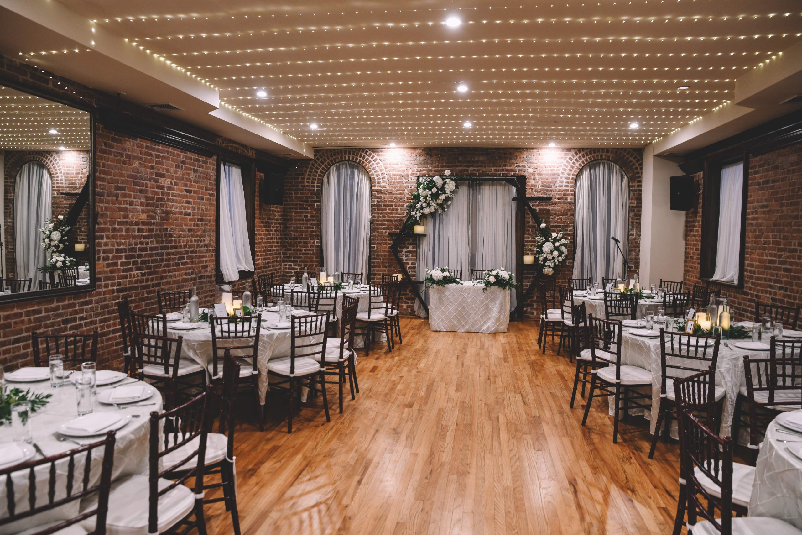 Deity Brooklyn wedding Loft for wedding reception
