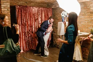 Katie and Zachary's first dance